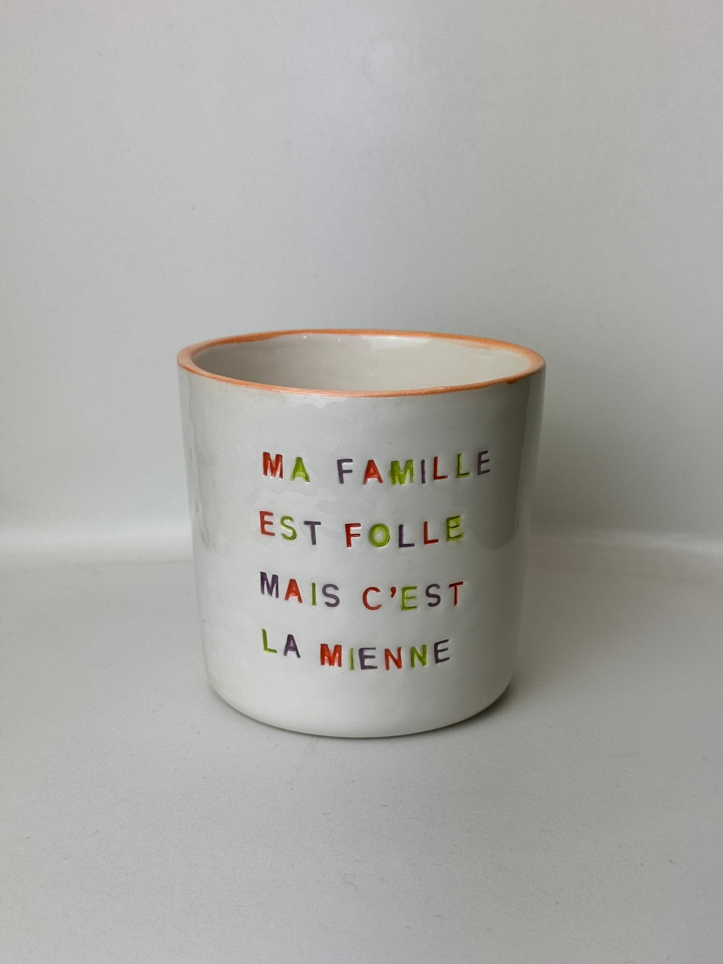 Ma Famille est folle mais c'est la mienne - Mug à café/thé - 300 ml