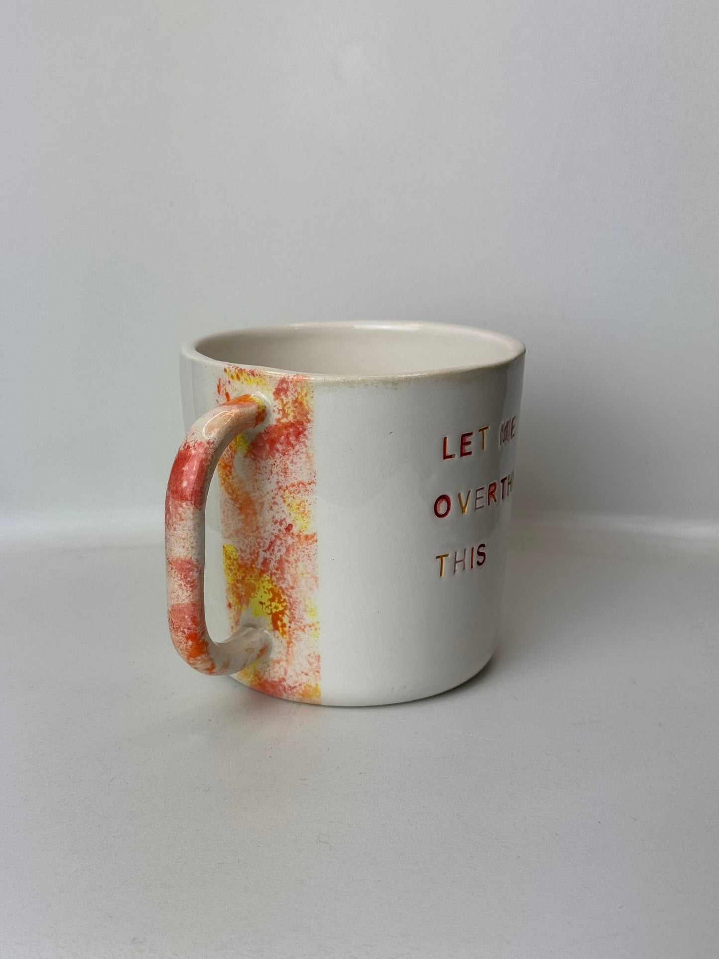 Tasse à Café, Thé ou Chocolat Chaud 300 ml – "Let Me Overthink This"