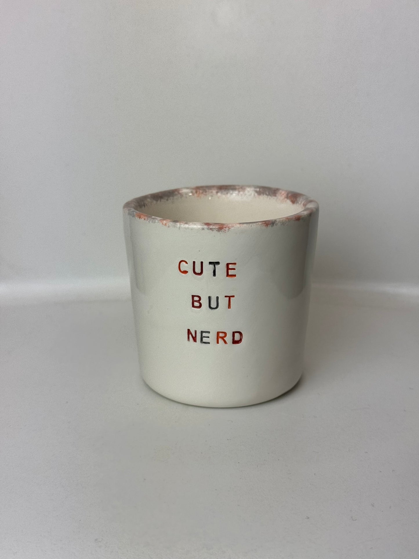 Tasse à Café, Thé ou Chocolat Chaud 250 ml – "Cute But Nerd"