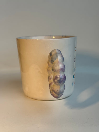 Mug en céramique fait main 250 ml 'c'est dur d'être la meilleure des mamans mais je gère' Studio Séleste – vue 4