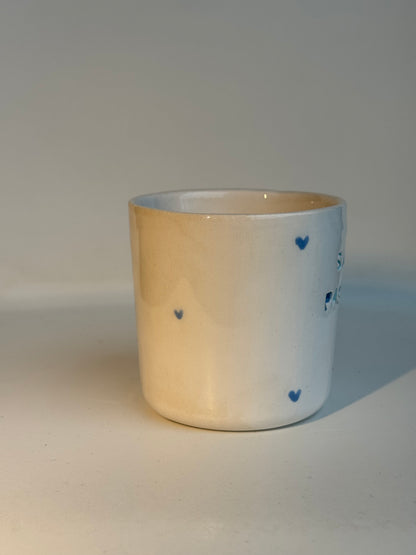 Tasse en céramique fait main 150 ml 'Super Parrain' Studio Séleste – vue 2