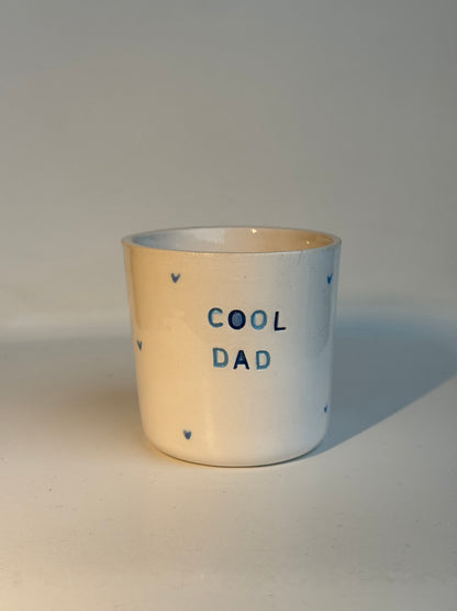 Tasse en céramique fait main 150 ml 'Cool Dad' Studio Séleste