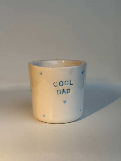 Tasse en céramique fait main 150 ml 'Cool Dad' Studio Séleste