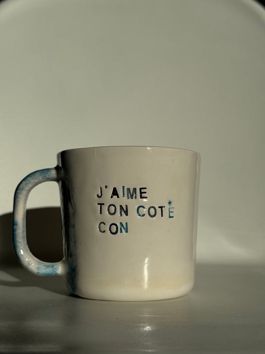 J'Aime Ton Coté Con - Tasse à café/thé - 250 ml